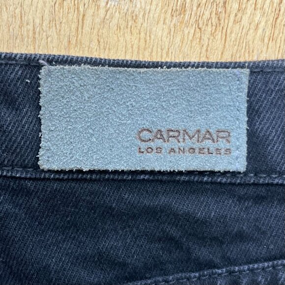 CARMAR TITANIA FLAME SLIM HIGH RISE DENIM SHORTS WOMEN’S sz 25 Button Fly NWT - Picture 5 of 12